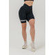 NEBBIA : ВЕЛОСИПІДКИ HIGH WAISTED LEGGINGS SHORTS 9'' SNATCHED 614 "BLACK"