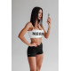 NEBBIA : ШОРТИ HIGH WAISTED LEGGINGS SHORTS AGILE 475 \"BLACK\"