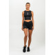 NEBBIA : ШОРТИ HIGH WAISTED LEGGINGS SHORTS AGILE 475 \"BLACK\"