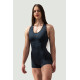 NEBBIA : КОМБИНЕЗОН ONE-PIECE WORKOUT BODYSUIT 5 GYM RAT 287 "BLACK"