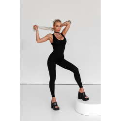 NEBBIA : КОМБИНЕЗОН ONE-PIECE WORKOUT JUMPSUIT GYM RAT 201 "BLACK"