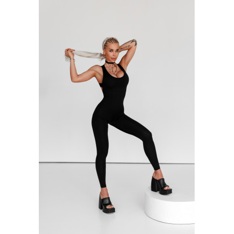 NEBBIA : КОМБІНЕЗОН ONE-PIECE WORKOUT JUMPSUIT GYM RAT 201 "BLACK"