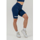 NEBBIA : ВЕЛОСИПЕДКИ HIGH WAISTED LEGGINGS SHORTS 9'' SNATCHED 614 "DARK BLUE"