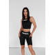 NEBBIA : МАЙКА CROPPED TANK TOP GYM THERAPY 618 "BLACK"