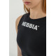 NEBBIA : МАЙКА CROPPED TANK TOP GYM THERAPY 618 "BLACK"