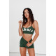 NEBBIA : ШОРТИ CLASSIC HERO HIGH WAIST SHORTS 582 "DARK GREEN"