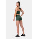 NEBBIA : ШОРТИ CLASSIC HERO HIGH WAIST SHORTS 582 "DARK GREEN"