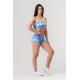 NEBBIA : ТОП CLASSIC HERO CUT-OUT SPORTS BRA 579 "LIGHT BLUE"