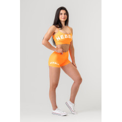 NEBBIA : ТОП CLASSIC HERO CUT-OUT SPORTS BRA 579 "ORANGE"