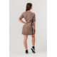 NEBBIA : СУКНЯ OVERSIZED T-SHIRT DRESS NEBBIA CLUB 594 "BROWN"