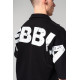 NEBBIA : ФУТБОЛКА OVERSIZED SHIRT 90s THROWBACK 350 BLACK