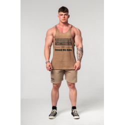 NEBBIA : ШОРТИ GYM SWEATSHORTS GYM BRO 352 LIGHT BROWN