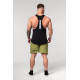 NEBBIA : МАЙКА GYM TANK TOP FLEXIN 360 BLACK