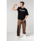 NEBBIA : ФУТБОЛКА HEAVYWEIGHT COTTON OVERSIZED T-SHIRT GRIND 356 BLACK