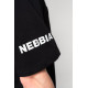 NEBBIA : ФУТБОЛКА HEAVYWEIGHT COTTON OVERSIZED T-SHIRT GRIND 356 BLACK