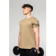 NEBBIA : ФУТБОЛКА MUSCLE FIT T-SHIRT FLEXIN 358 GREEN