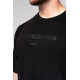 NEBBIA : ФУТБОЛКА OVERSIZED HEAVYWEIGHT COTTON T-SHIRT NO SHORTCUTS 354 BLACK