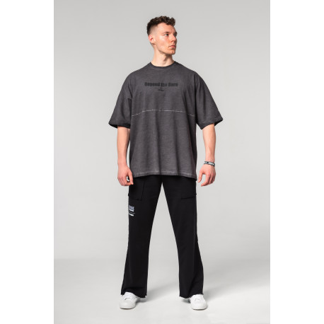 NEBBIA : ШТАНИ GYM SWEATPANTS NO SHORTCUTS 364 BLACK