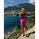 GoFit : Лосины VeloSeam "Pink" 