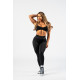 NEBBIA : ЛЕГГИНСЫ High Waisted Push-Up Leggings TOTALLY SEAMLESS 303 "Black"