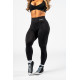 NEBBIA : ЛЕГГИНСЫ High Waisted Push-Up Leggings TOTALLY SEAMLESS 303 "Black"