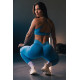 NEBBIA : ЛЕГІНСИ High Waisted Push-Up Leggings TOTALLY SEAMLESS 303 "Blue"