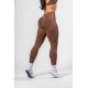NEBBIA : ЛЕГГИНСЫ High Waisted Push-Up Leggings TOTALLY SEAMLESS 303 "Brown"