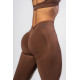 NEBBIA : ЛЕГГИНСЫ High Waisted Push-Up Leggings TOTALLY SEAMLESS 303 "Brown"