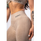 NEBBIA : ЛЕГІНСИ High Waisted Push-Up Leggings TOTALLY SEAMLESS 303 "Cream"