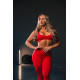 NEBBIA : ЛЕГІНСИ High Waisted Push-Up Leggings TOTALLY SEAMLESS 303 "Red"