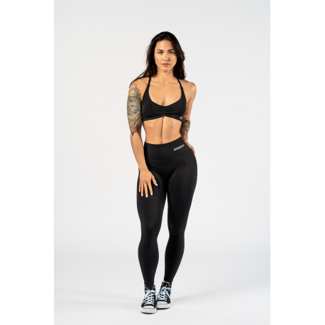 NEBBIA : ЛЕГІНСИ Seamless High-Waist Leggings MAXIMUM PUSH-UP 302 "Black"