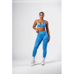 NEBBIA : ЛЕГІНСИ Seamless High-Waist Leggings MAXIMUM PUSH-UP 302 "Blue"