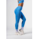 NEBBIA : ЛЕГГИНСЫ Seamless High-Waist Leggings MAXIMUM PUSH-UP 302 "Blue"