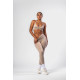 NEBBIA : ЛЕГІНСИ Seamless High-Waist Leggings MAXIMUM PUSH-UP 302 "Cream"