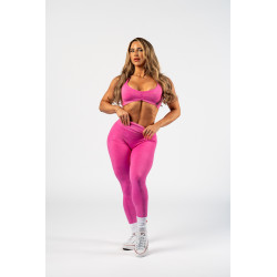 NEBBIA : ЛЕГІНСИ Seamless High-Waist Leggings MAXIMUM PUSH-UP 302 "Pink"