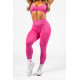 NEBBIA : ЛЕГІНСИ Seamless High-Waist Leggings MAXIMUM PUSH-UP 302 "Pink"