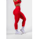 NEBBIA : ЛЕГІНСИ Seamless High-Waist Leggings MAXIMUM PUSH-UP 302 "Red"