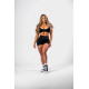 NEBBIA : ШОРТИ High Waisted Push-Up Shorts TOTALLY SEAMLESS 304 "Black"