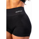 NEBBIA : ШОРТИ High Waisted Push-Up Shorts TOTALLY SEAMLESS 304 "Black"