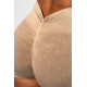 NEBBIA : ШОРТИ High Waisted Push-Up Shorts TOTALLY SEAMLESS 304 "Cream"