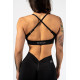 NEBBIA :ТОП Medium-Support Sports Bra TOTALLY SEAMLESS 305 "Black"