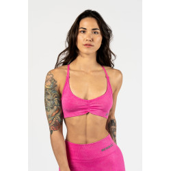 NEBBIA :ТОП Medium-Support Sports Bra TOTALLY SEAMLESS 305 "Pink"