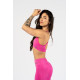 NEBBIA :ТОП Medium-Support Sports Bra TOTALLY SEAMLESS 305 "Pink"