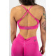 NEBBIA :ТОП Medium-Support Sports Bra TOTALLY SEAMLESS 305 "Pink"