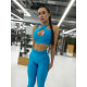 Bona Fide: Heart Crush Top "Juicy Sky Blue"