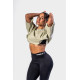 NEBBIA : ФУТБОЛКА Oversized Cropped Tee JUST FLOW 431 "Light Green"
