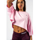 NEBBIA : ФУТБОЛКА Oversized Cropped Tee JUST FLOW 431 "Pink"