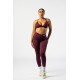 NEBBIA : ЛЕГГІНСИ V-Cut Lace-Up Sculpting Leggings OWN YOUR POWER 426 "Dark Red"