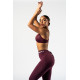 NEBBIA : ЛЕГГІНСИ V-Cut Lace-Up Sculpting Leggings OWN YOUR POWER 426 "Dark Red"