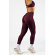 NEBBIA : ЛЕГГІНСИ V-Cut Lace-Up Sculpting Leggings OWN YOUR POWER 426 "Dark Red"